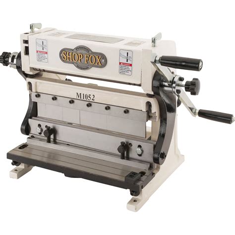 shop fox 3-in-1 sheet metal machine|shop fox m1052.